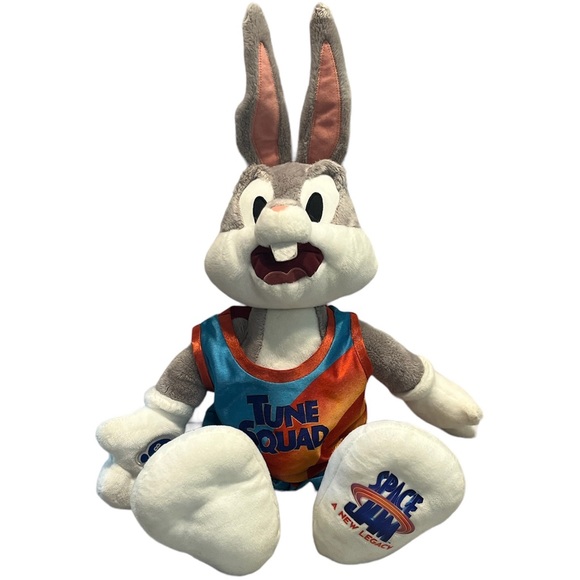 Build A Bear Bugs Bunny Plush stuffed animal Space Jam New Legacy Tune Squad - Picture 1 of 13